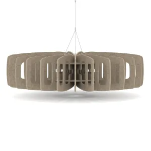 Sch! Shade Type C Wide Circular Acoustic Ceiling Baffles