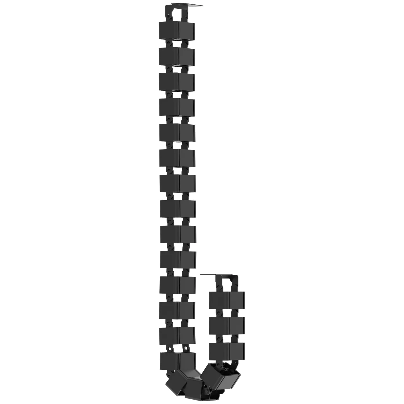 Air Back-to-Back Desk Cable Management Spine