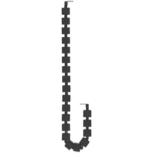 Air Back-to-Back Desk Cable Management Spine