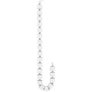 Air Back-to-Back Desk Cable Management Spine
