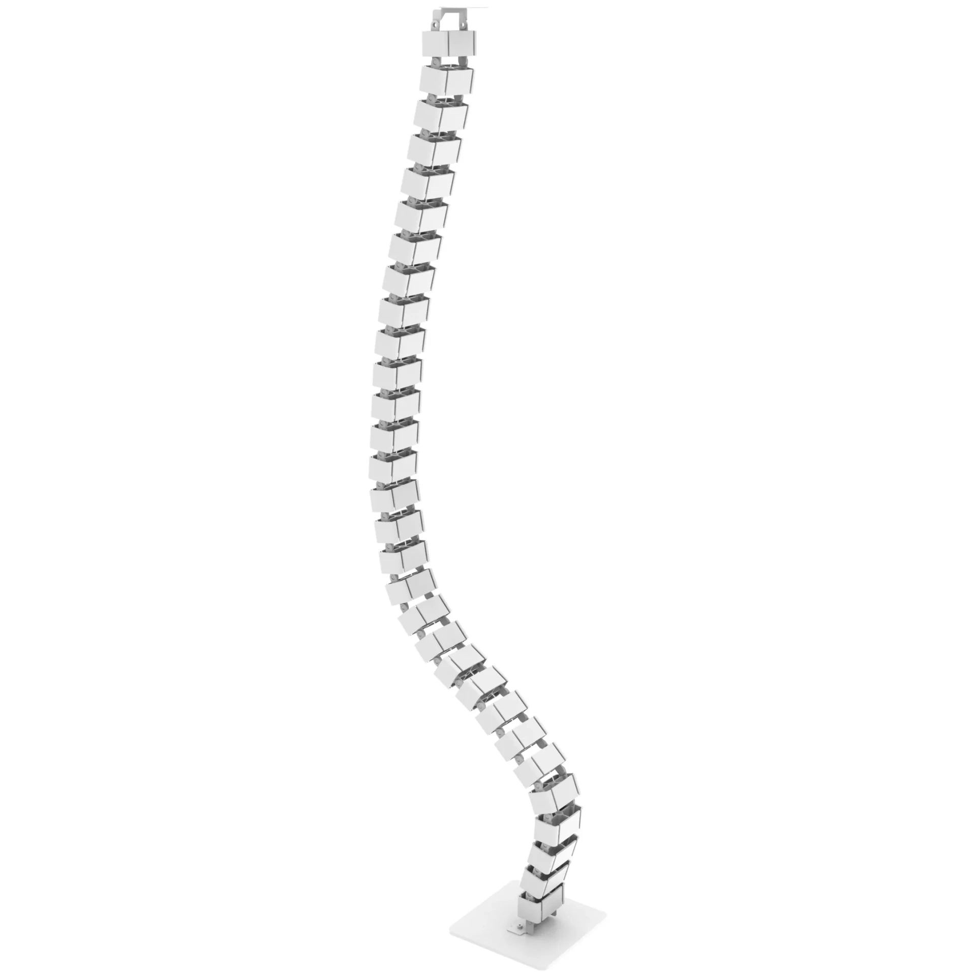 Air Height Adjustable Desk Cable Management Spine