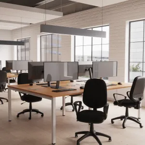 Evolve / Impulse Back-to-Back Desk Cable Management Basket