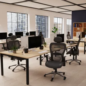 Evolve / Impulse Back-to-Back Desk Cable Management Basket