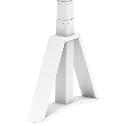 Air Triangular Piste Desk Foot Accessory Set of 2