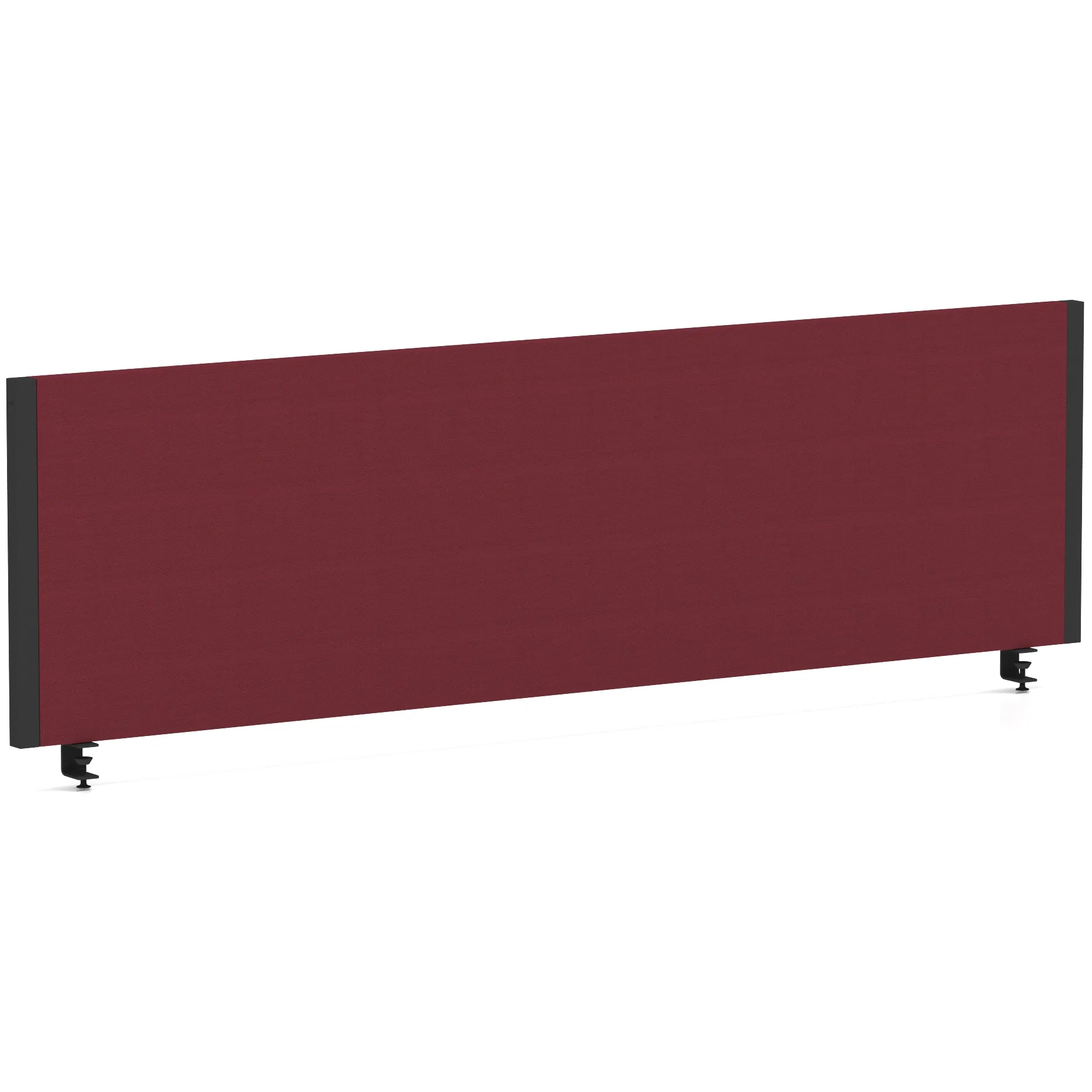 Evolve and Impulse Plus Bench Desk Divider Screen