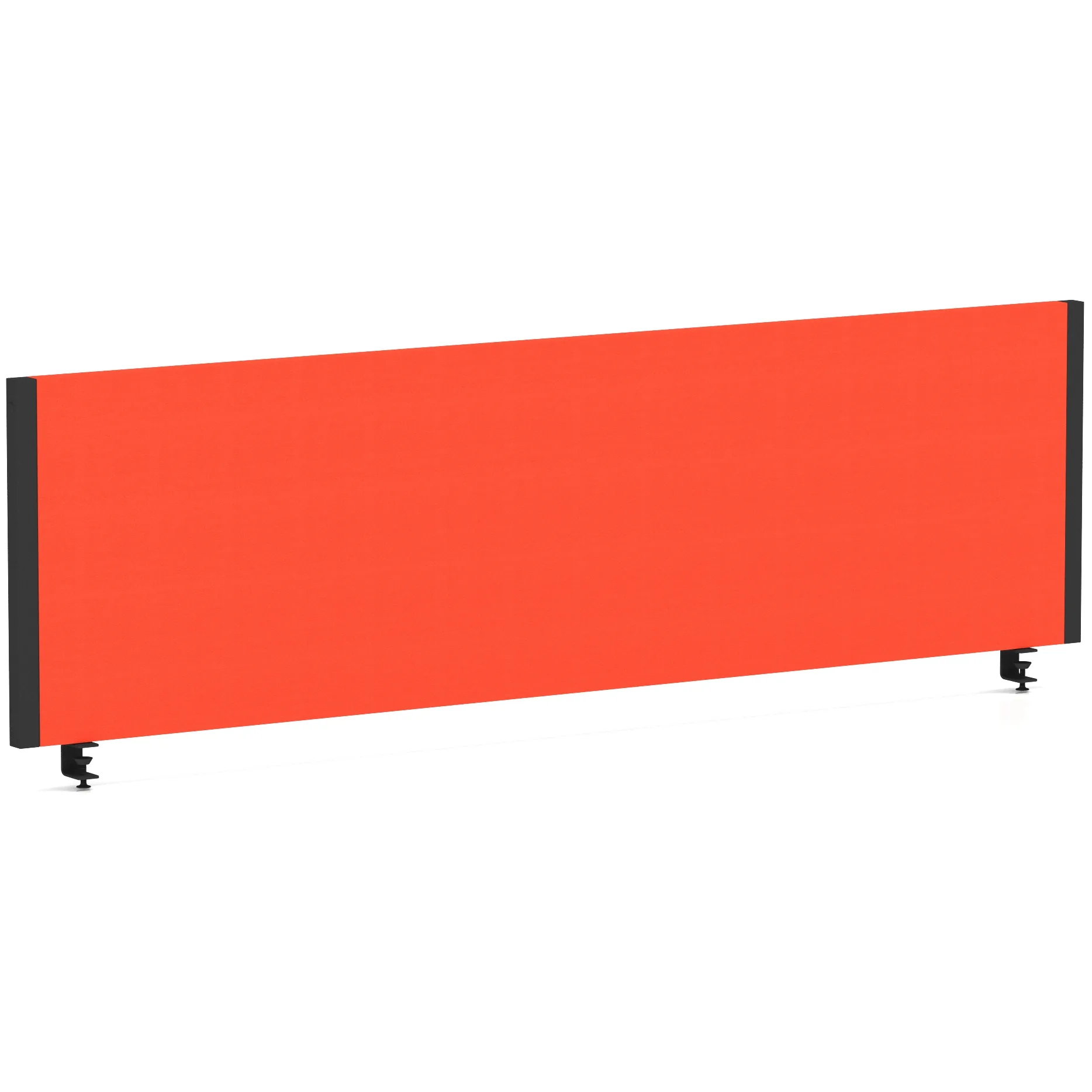 Evolve and Impulse Plus Bench Desk Divider Screen