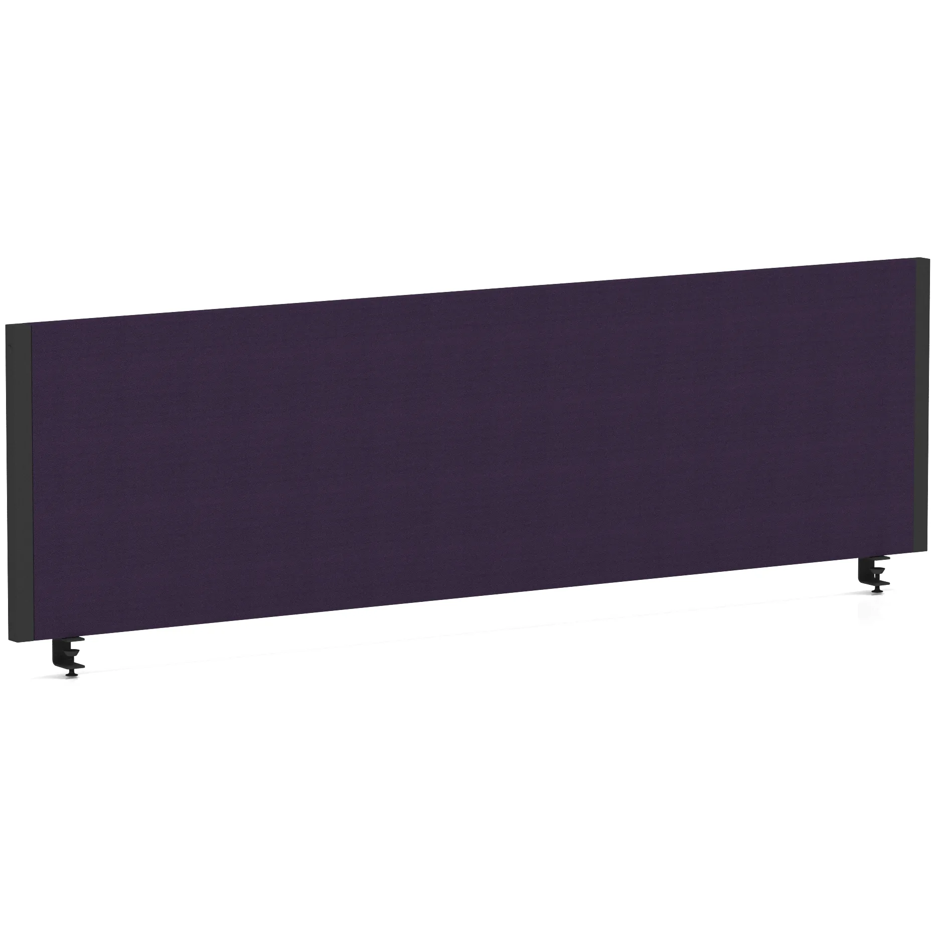 Evolve and Impulse Plus Bench Desk Divider Screen
