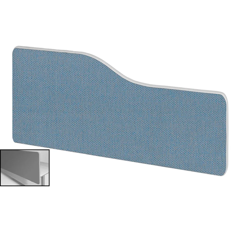 Impulse Plus Wave Backdrop Desk Screen