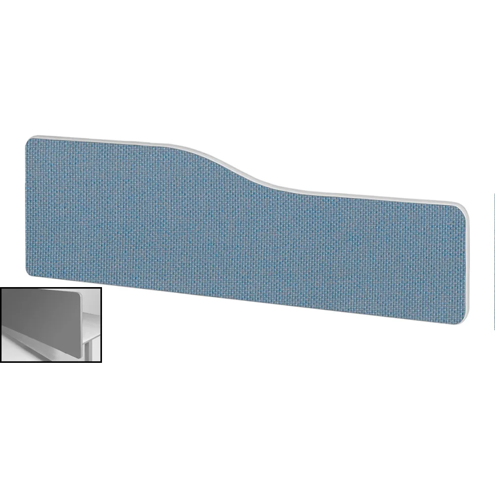 Impulse Plus Wave Backdrop Desk Screen