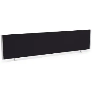 Impulse Straight 400mm High Desk Divider Screen