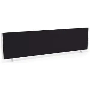 Impulse Straight 400mm High Desk Divider Screen