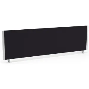 Impulse Straight 400mm High Desk Divider Screen