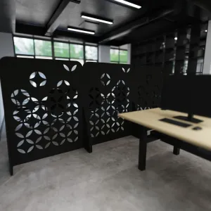 Sch! Acoustic Floor Standing Screen