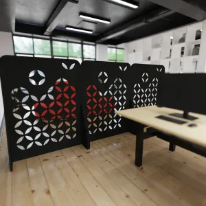 Sch! Acoustic Floor Standing Screen