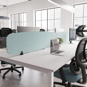 Sch! Oblong Acoustic Desk Screen in Recycled PET Felt