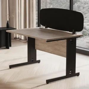 Sch! Oblong Acoustic Desk Screen in Recycled PET Felt