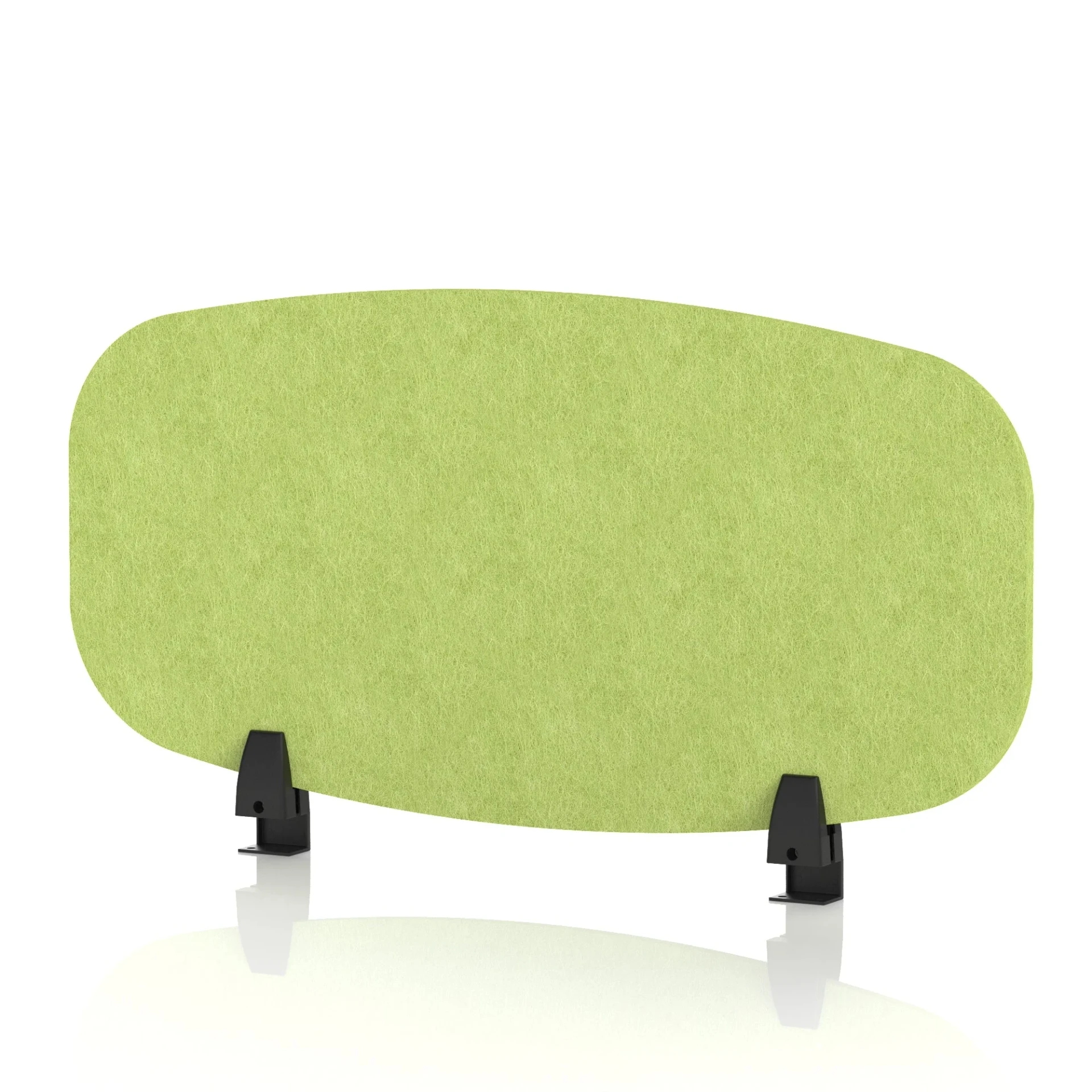 Sch! Oblong Acoustic Desk Screen in Recycled PET Felt