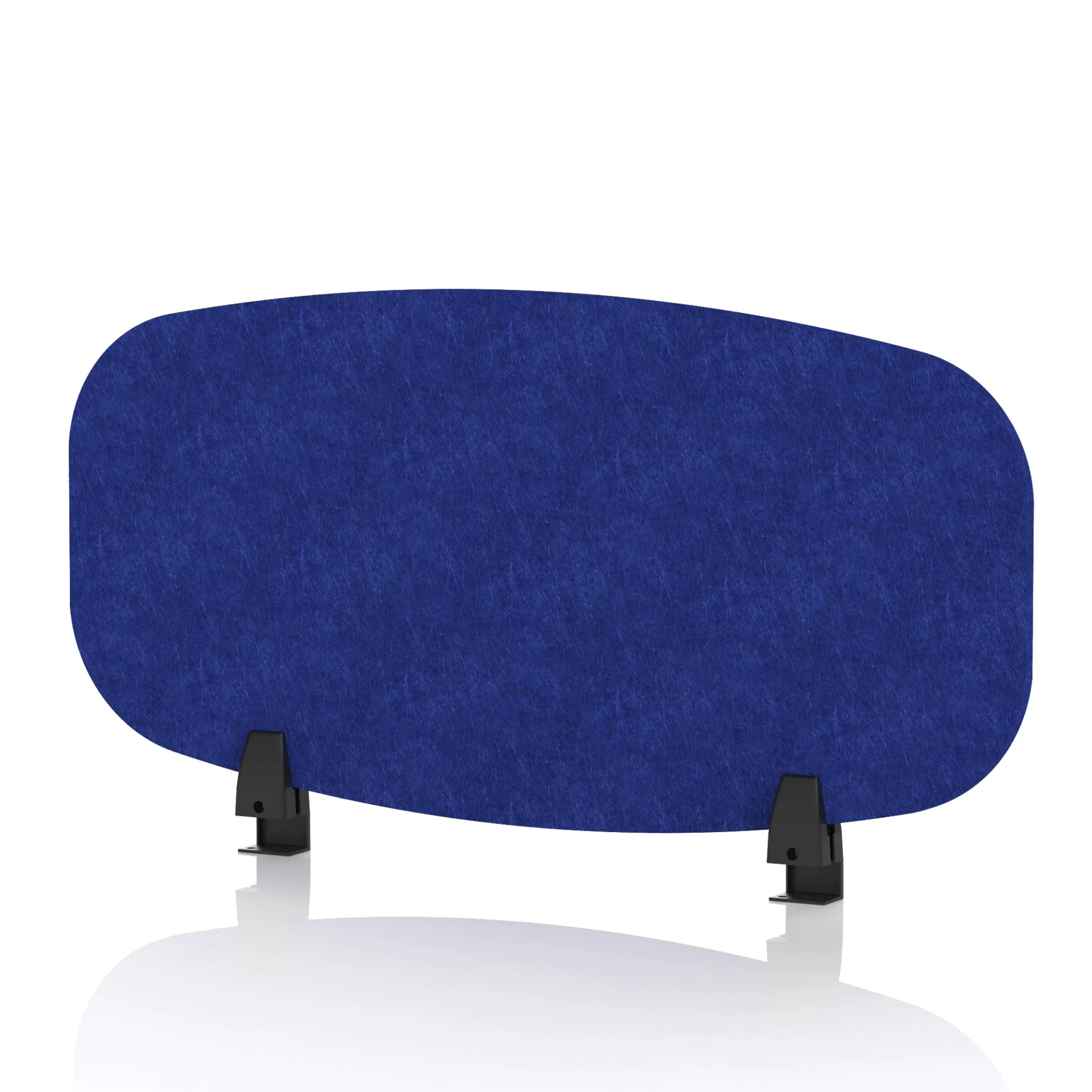 Sch! Oblong Acoustic Desk Screen in Recycled PET Felt