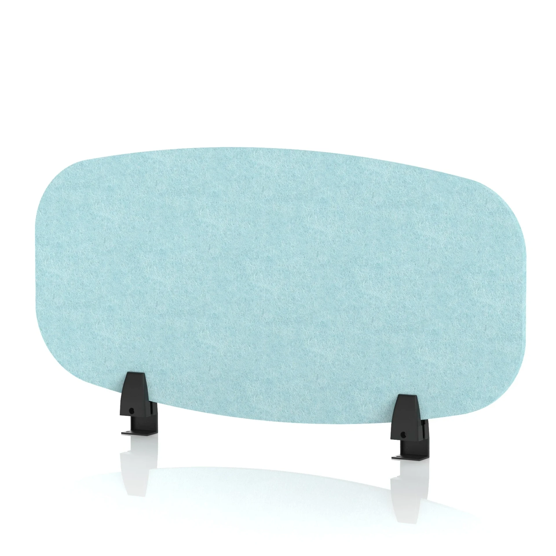 Sch! Oblong Acoustic Desk Screen in Recycled PET Felt