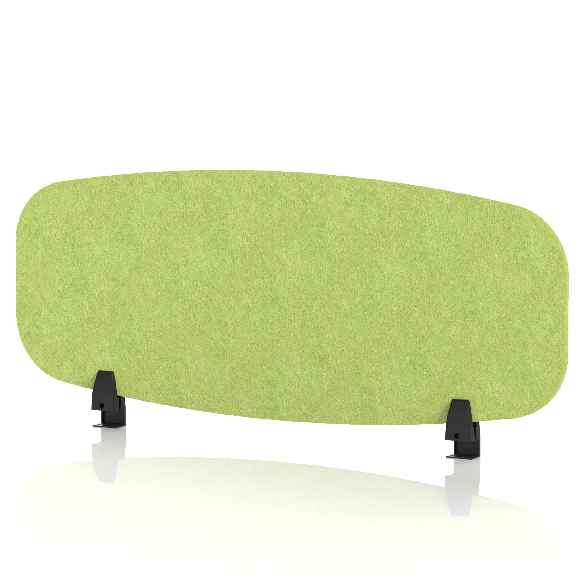 Sch! Oblong Acoustic Desk Screen in Recycled PET Felt