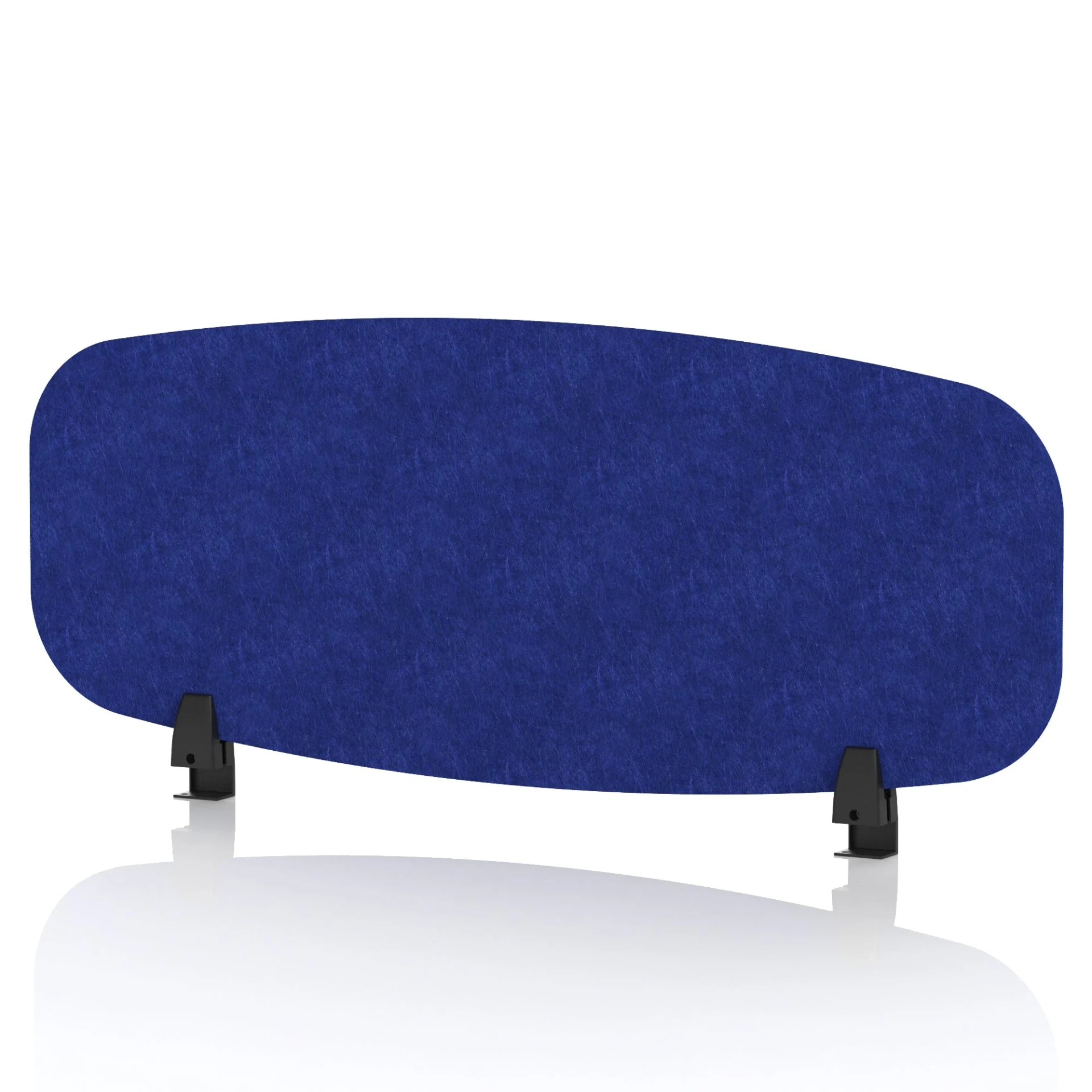 Sch! Oblong Acoustic Desk Screen in Recycled PET Felt