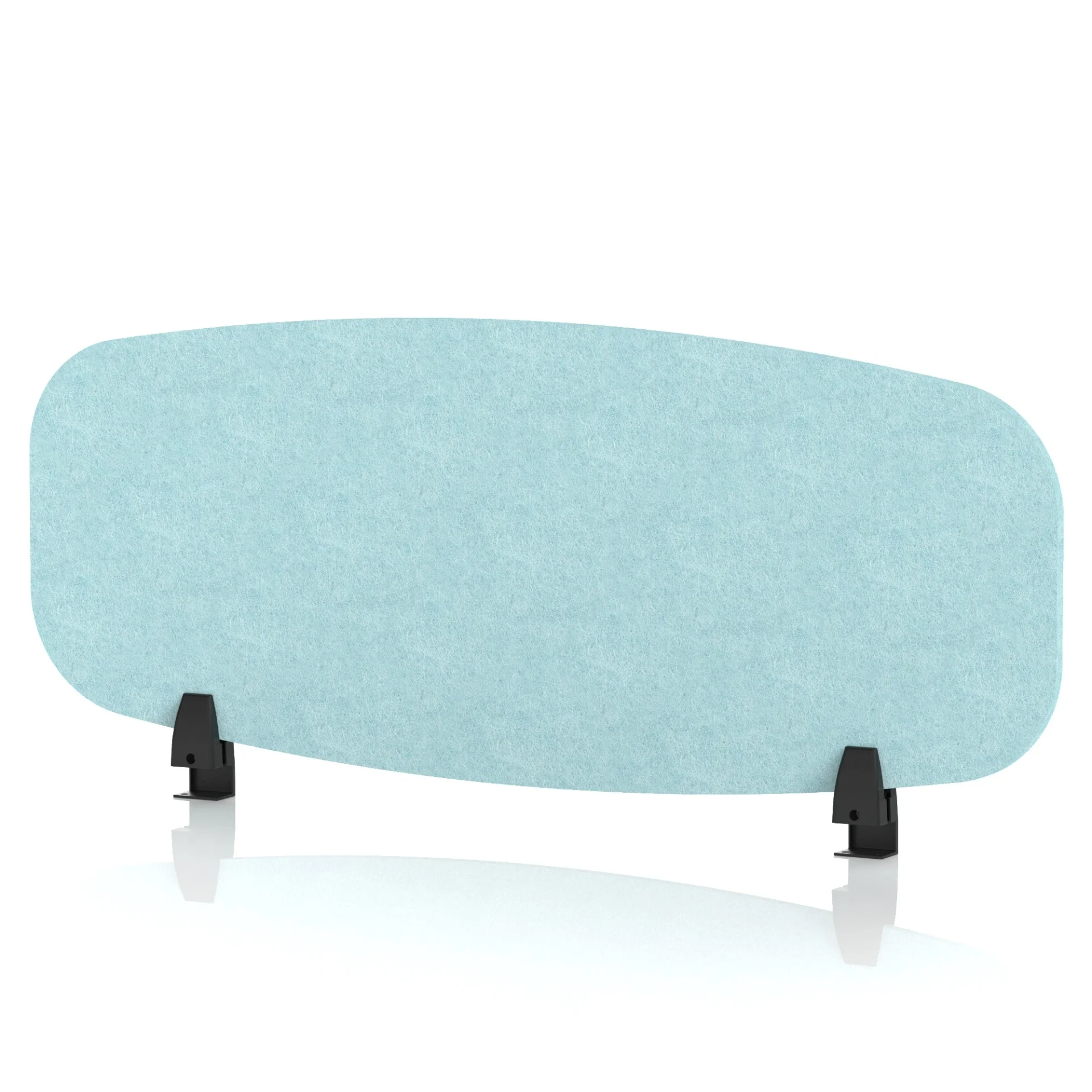 Sch! Oblong Acoustic Desk Screen in Recycled PET Felt