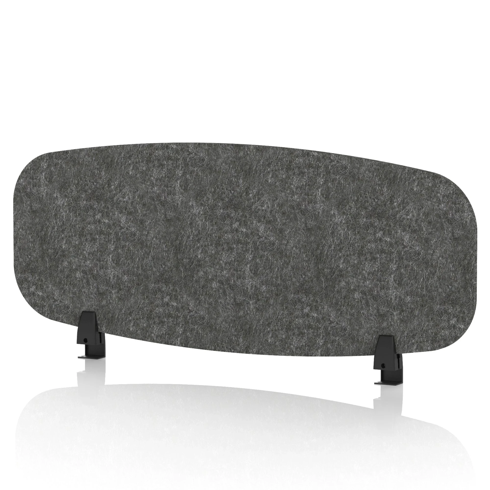 Sch! Oblong Acoustic Desk Screen in Recycled PET Felt