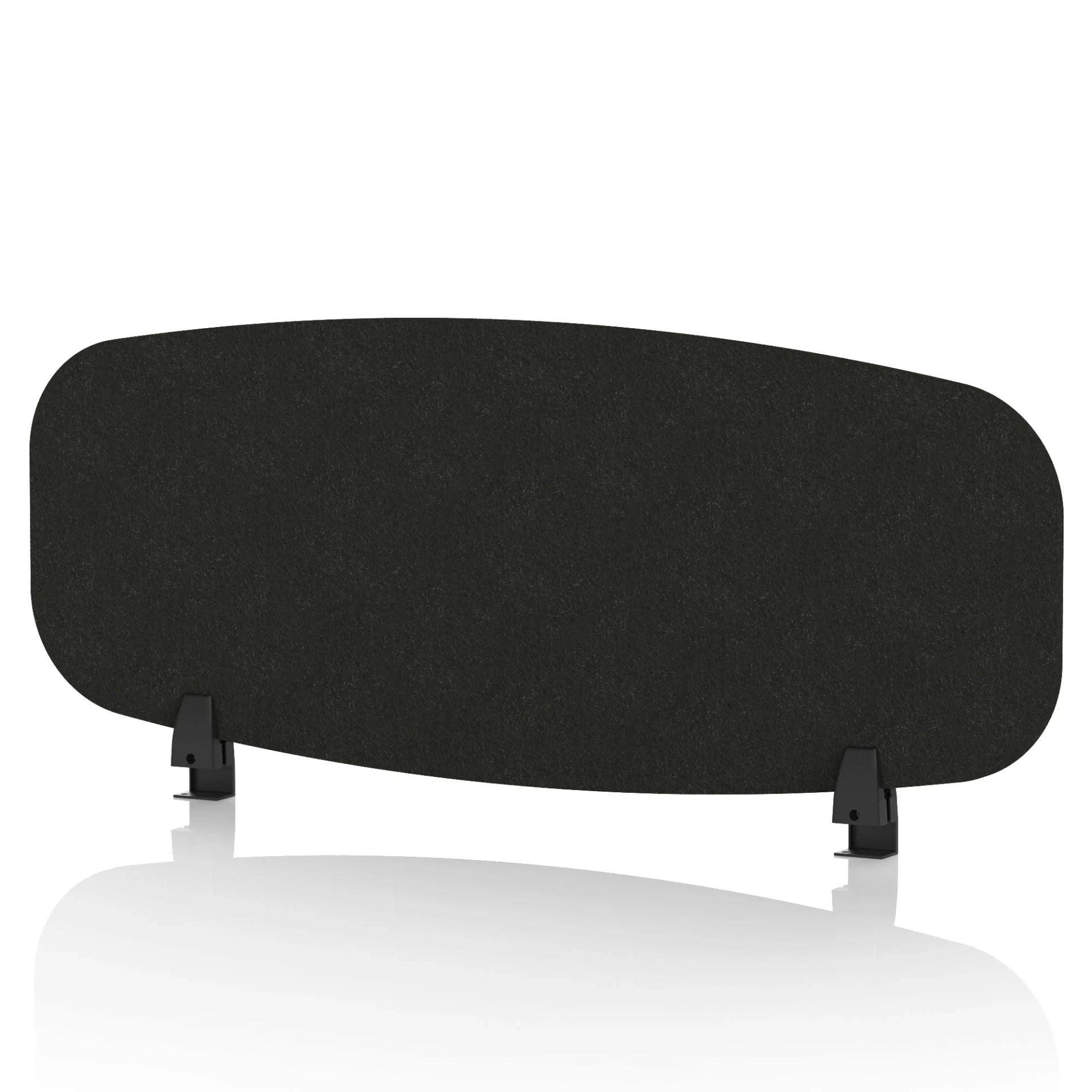 Sch! Oblong Acoustic Desk Screen in Recycled PET Felt