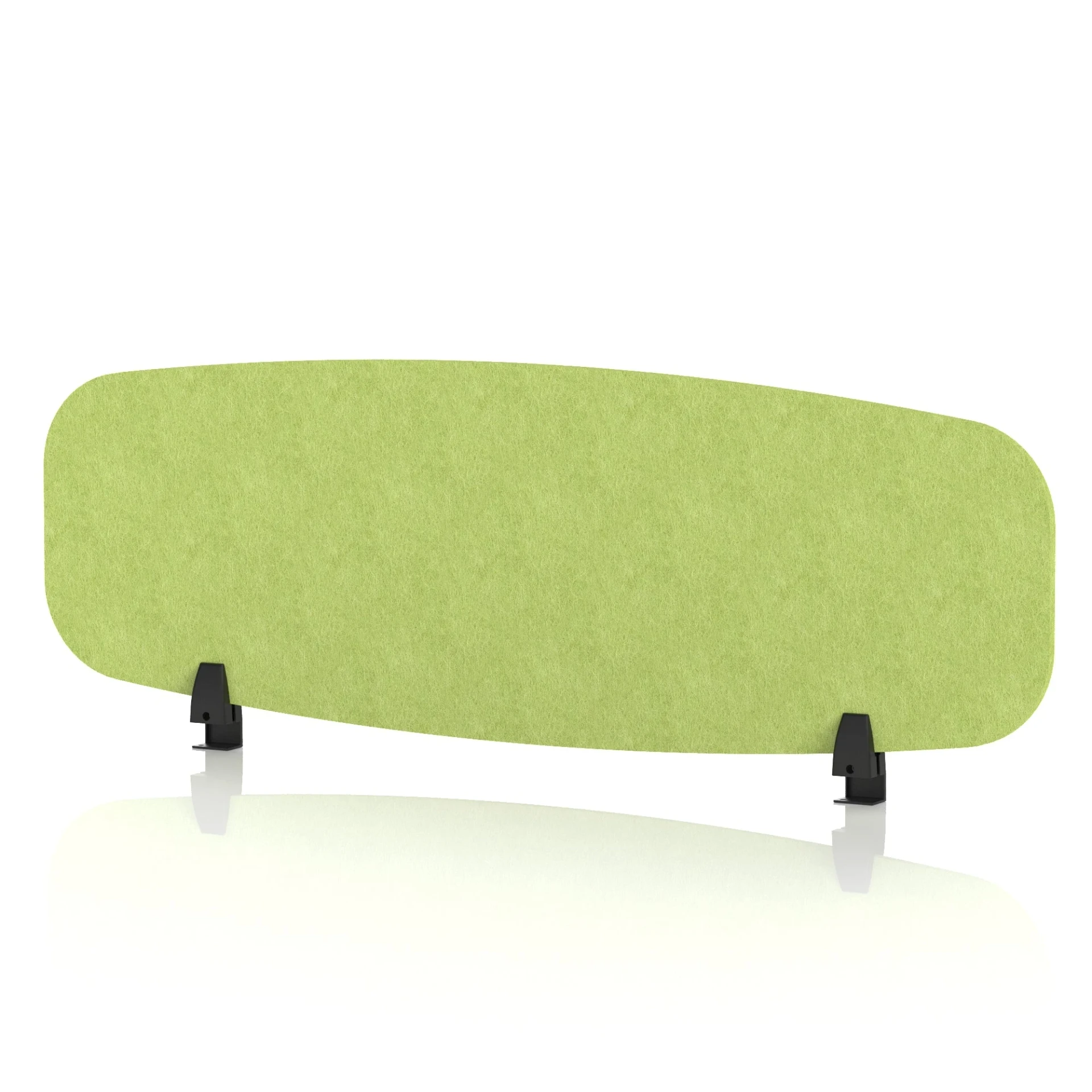 Sch! Oblong Acoustic Desk Screen in Recycled PET Felt