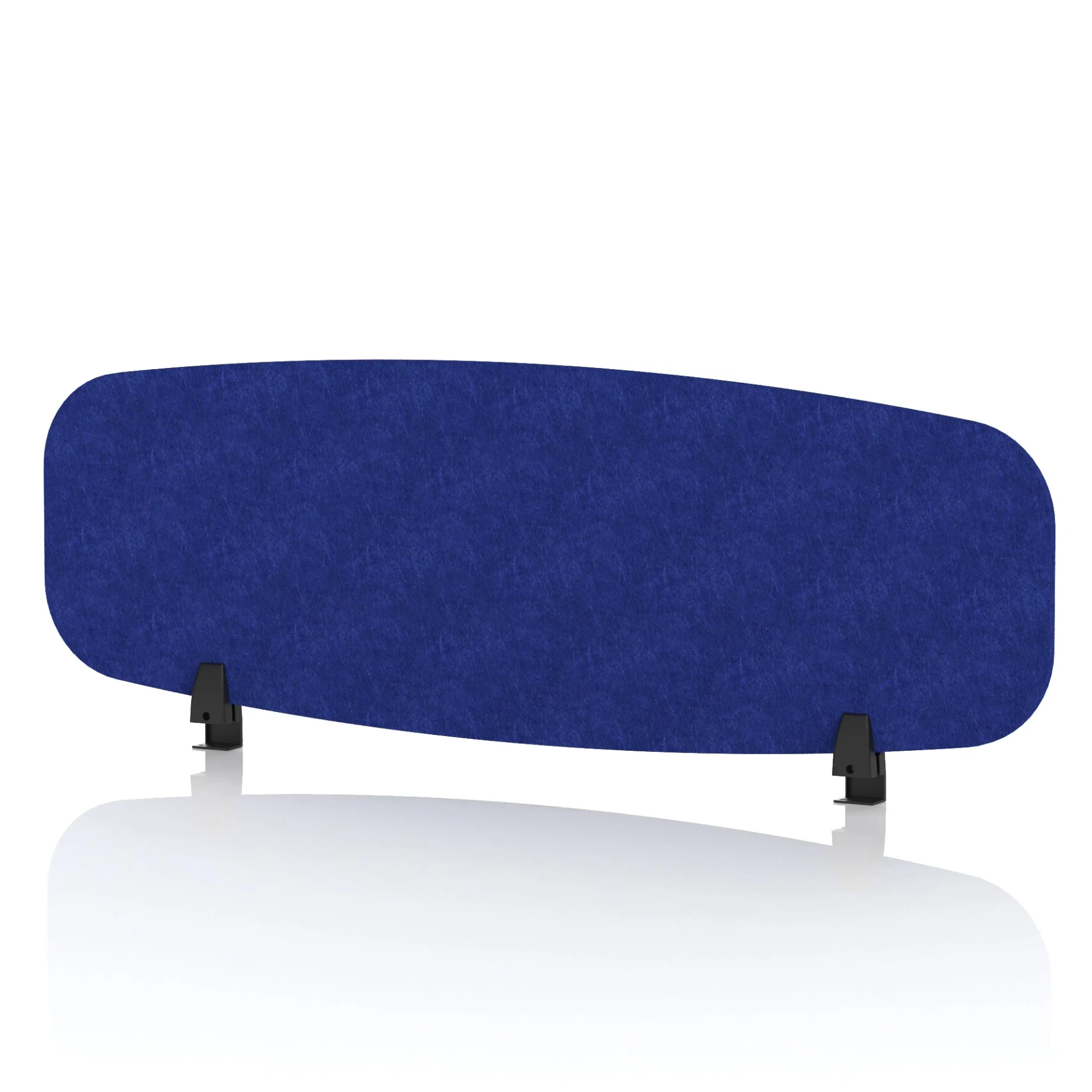 Sch! Oblong Acoustic Desk Screen in Recycled PET Felt