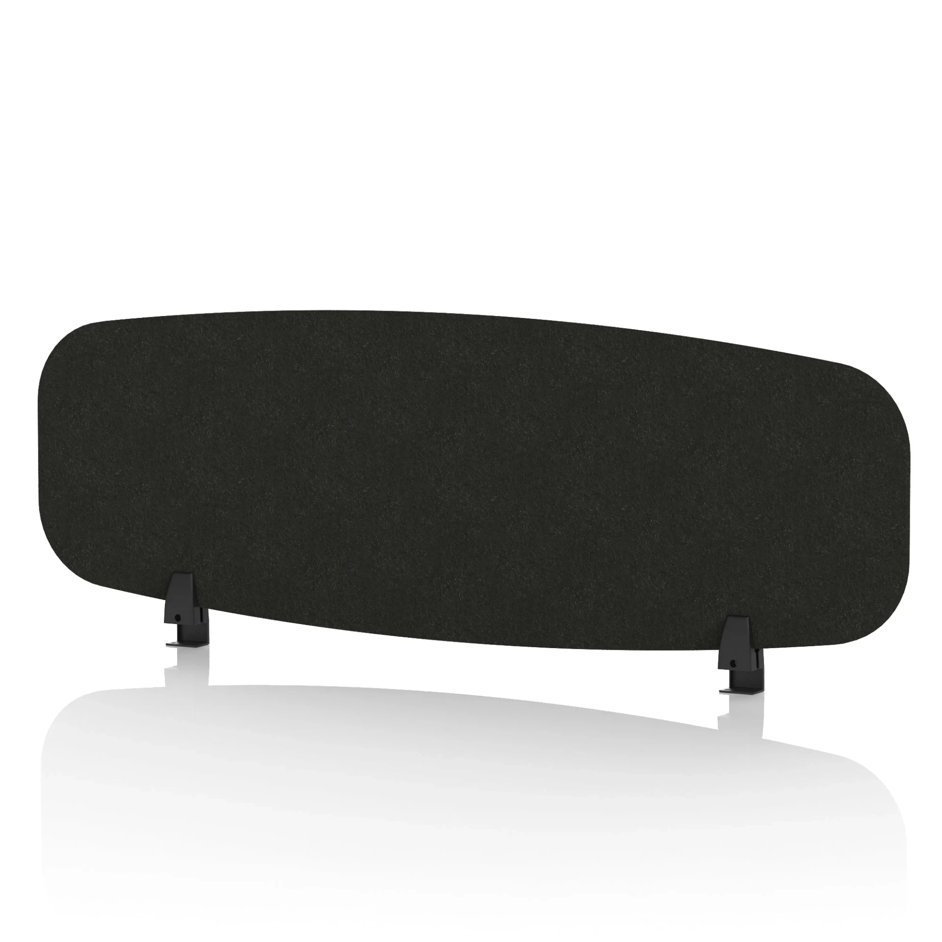 Sch! Oblong Acoustic Desk Screen in Recycled PET Felt