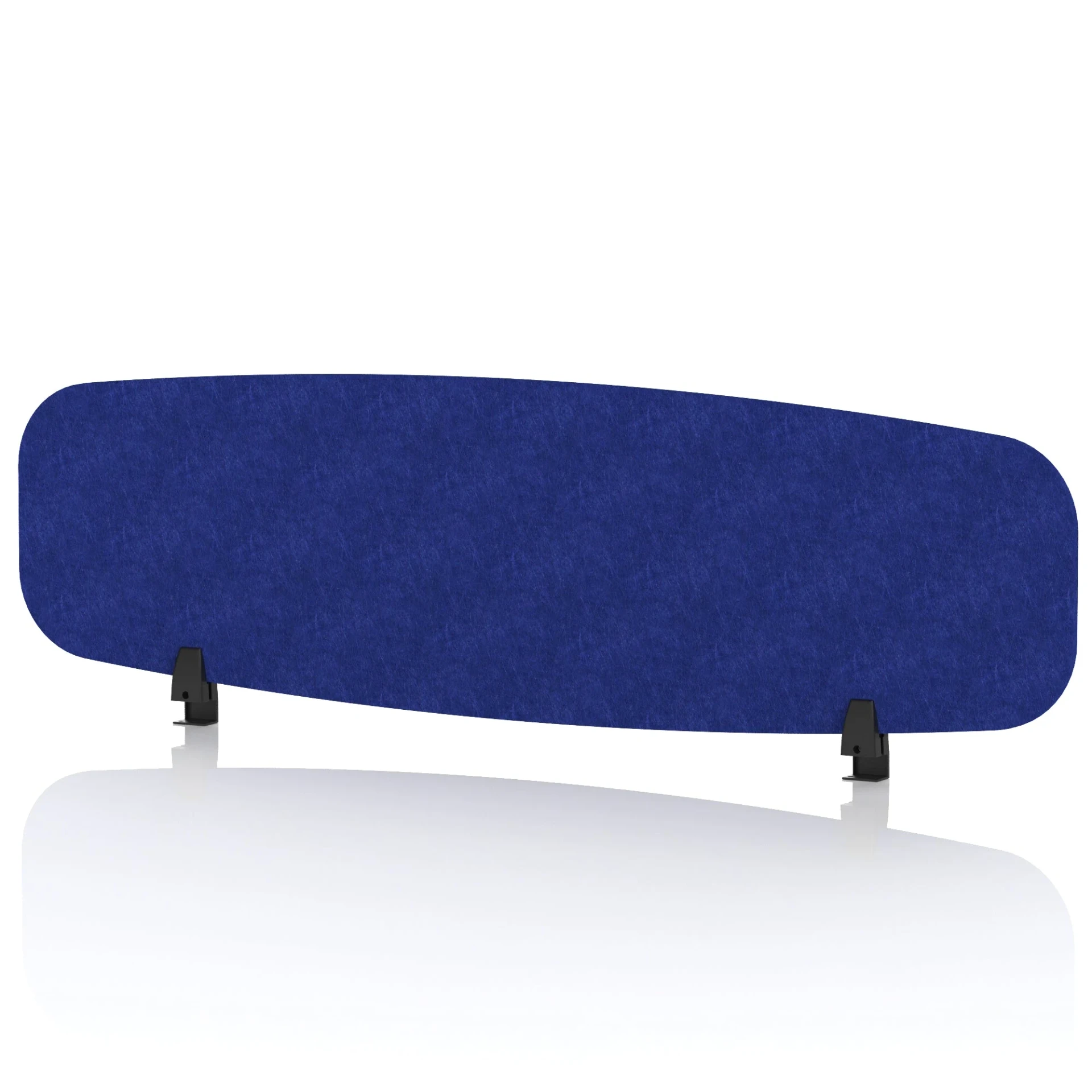 Sch! Oblong Acoustic Desk Screen in Recycled PET Felt