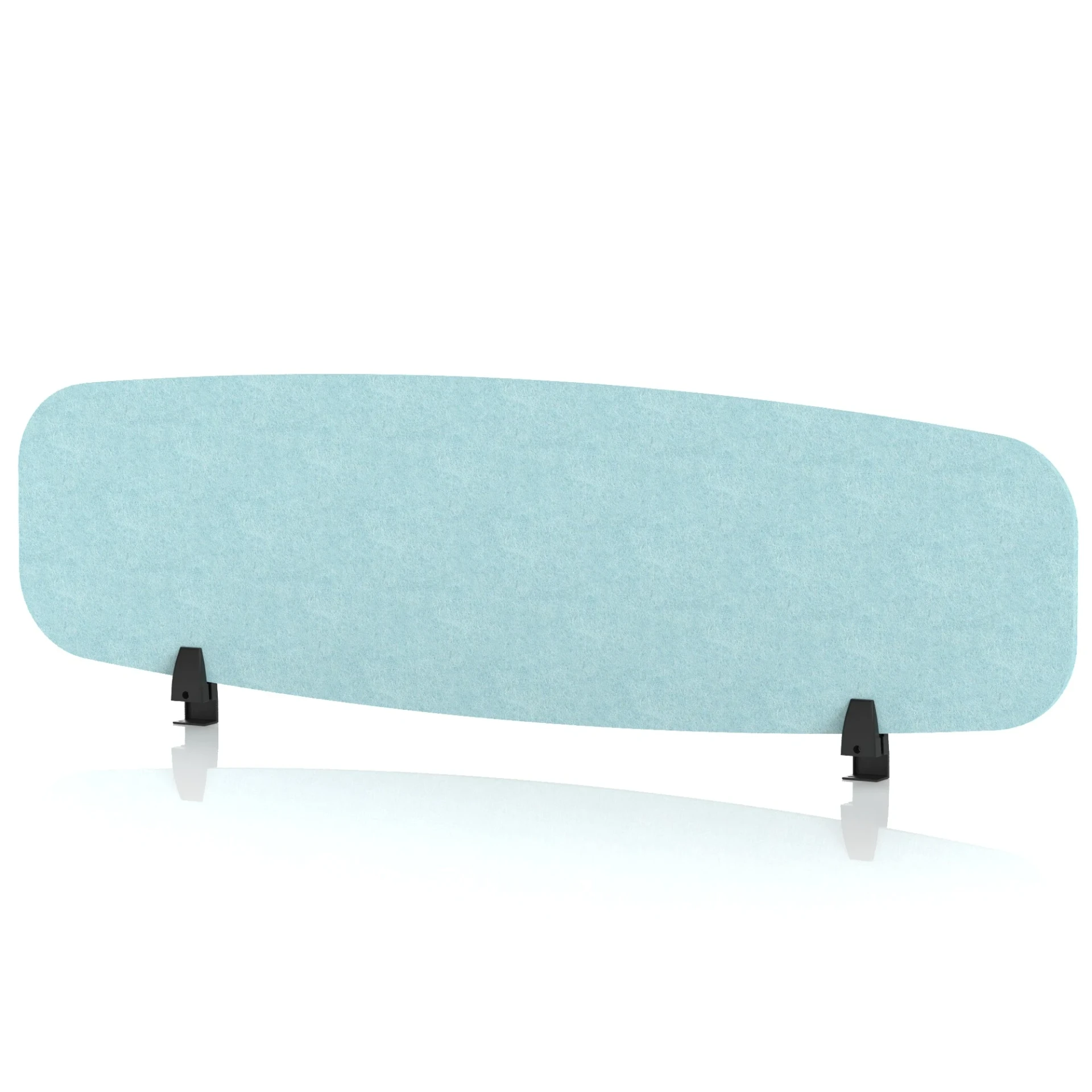 Sch! Oblong Acoustic Desk Screen in Recycled PET Felt