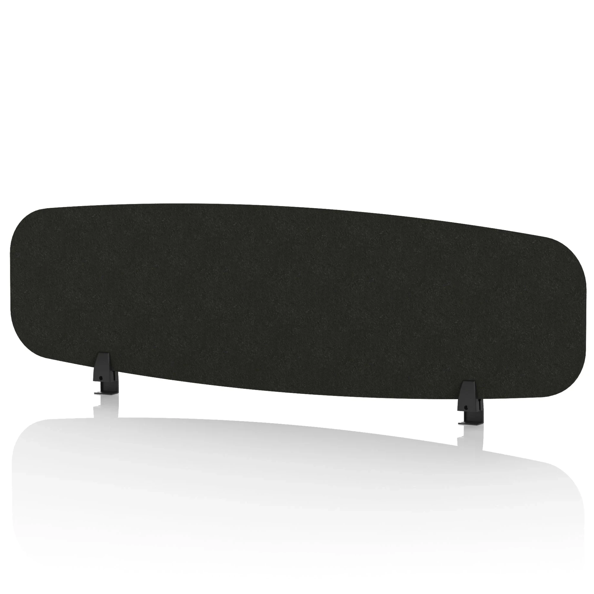 Sch! Oblong Acoustic Desk Screen in Recycled PET Felt