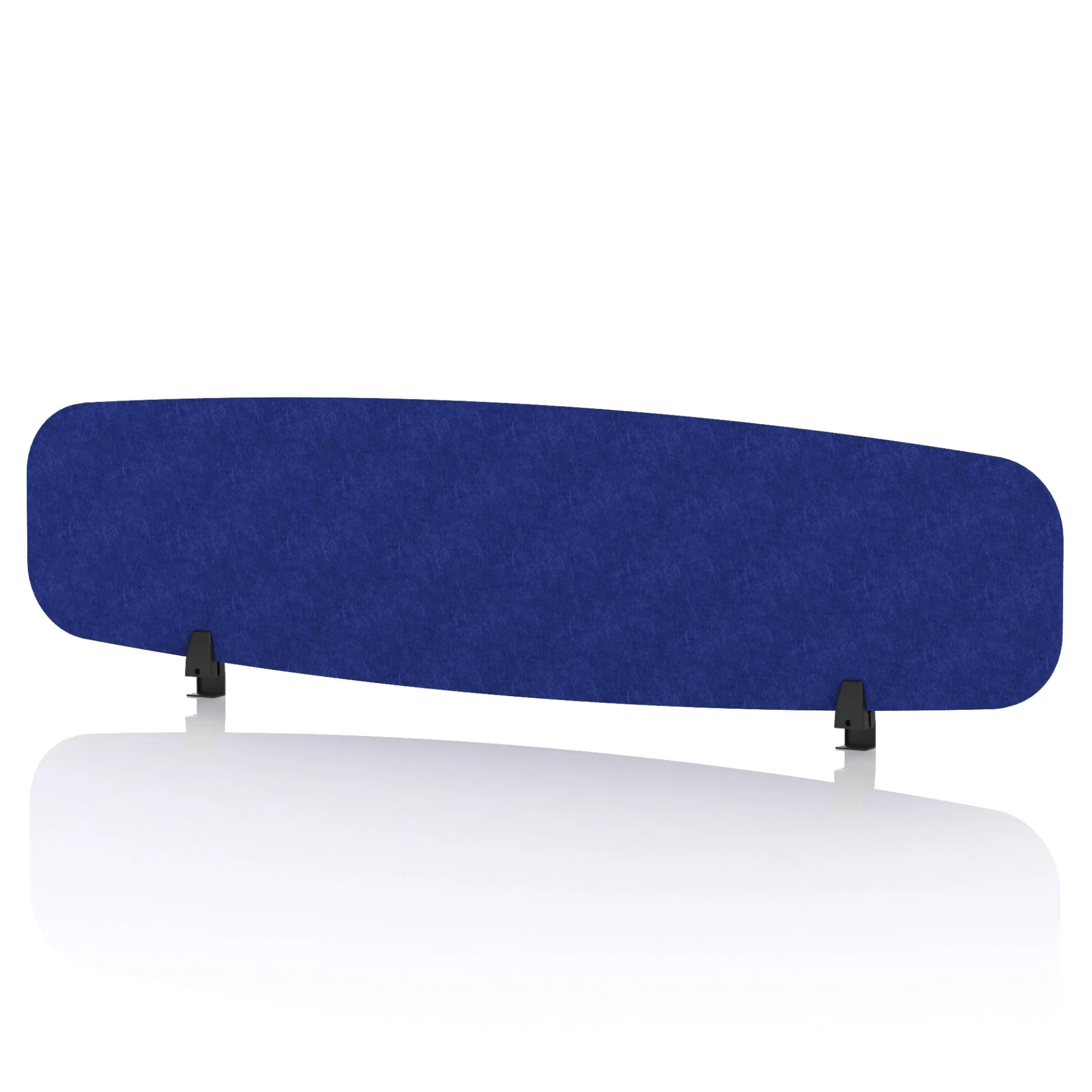 Sch! Oblong Acoustic Desk Screen in Recycled PET Felt