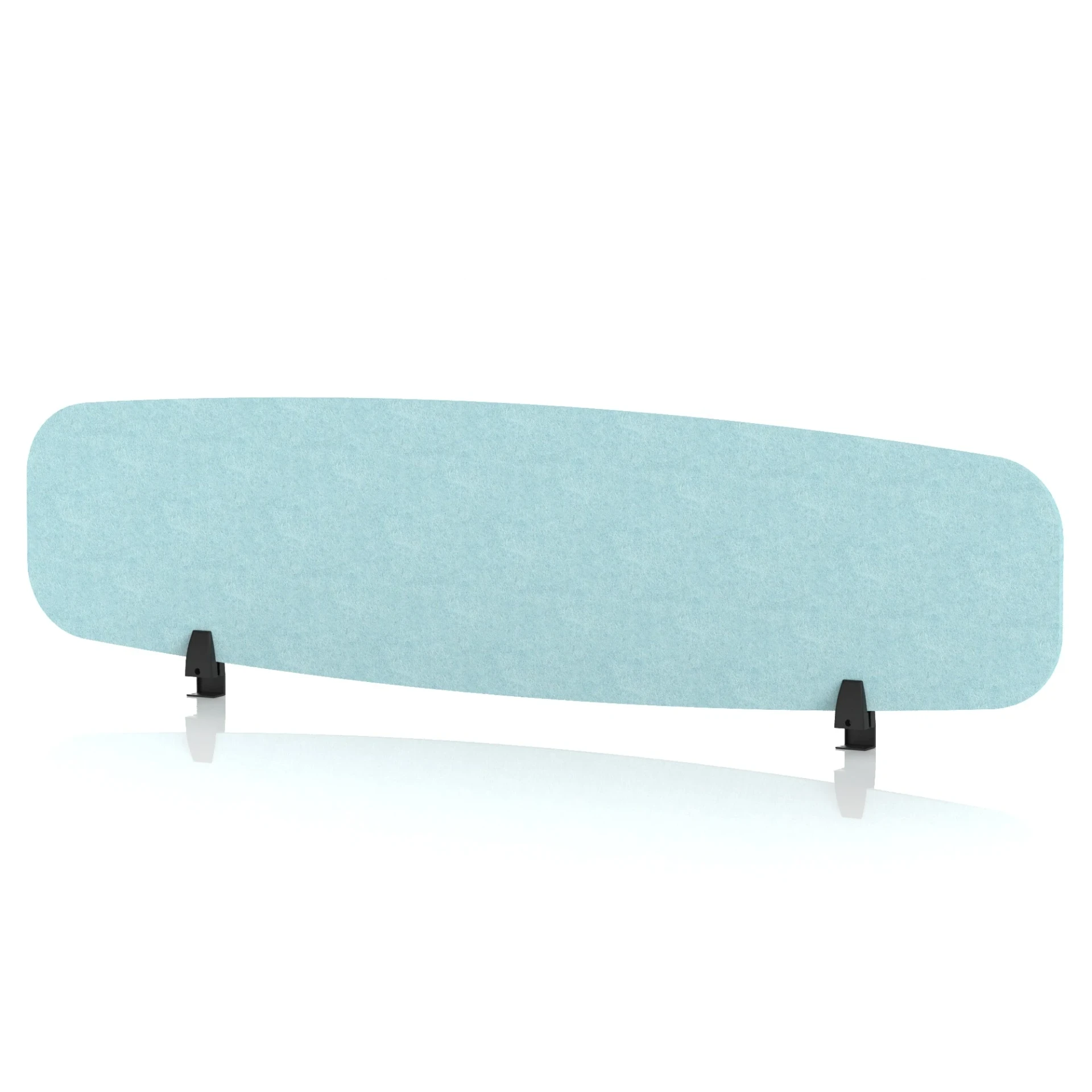 Sch! Oblong Acoustic Desk Screen in Recycled PET Felt