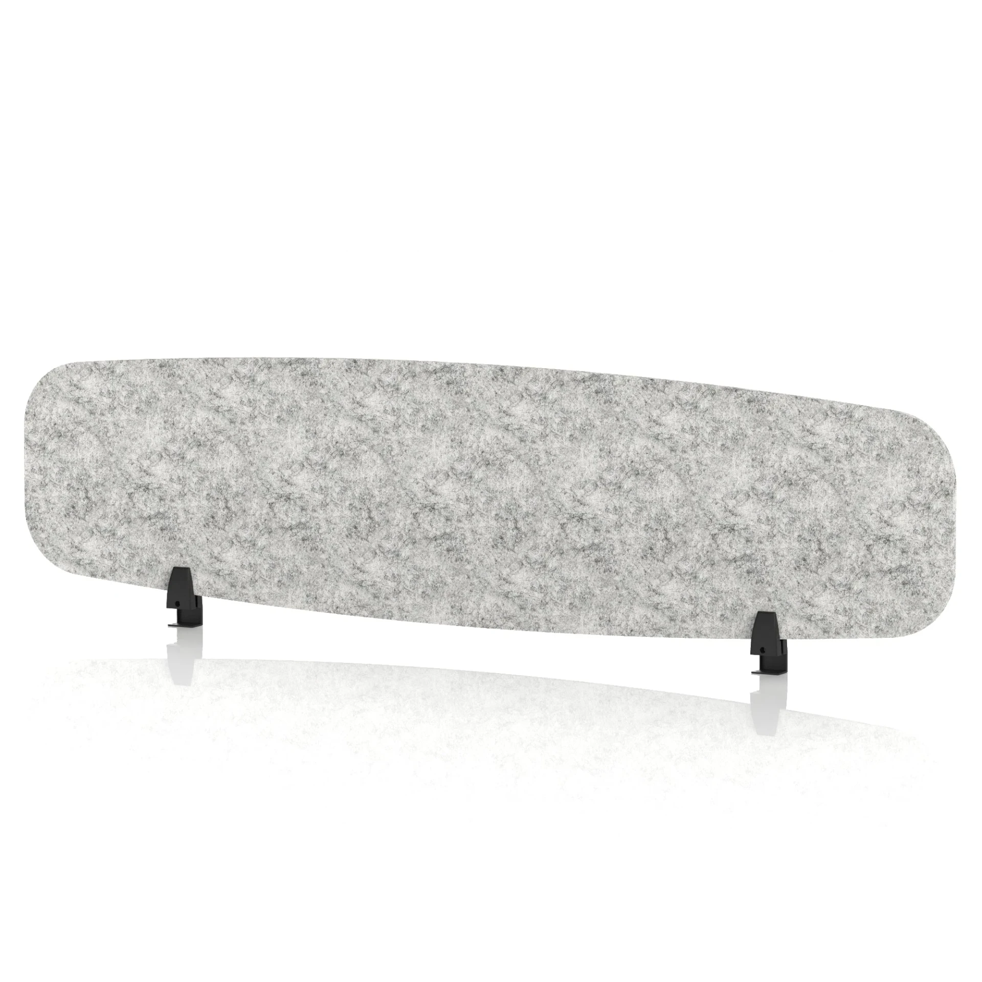 Sch! Oblong Acoustic Desk Screen in Recycled PET Felt