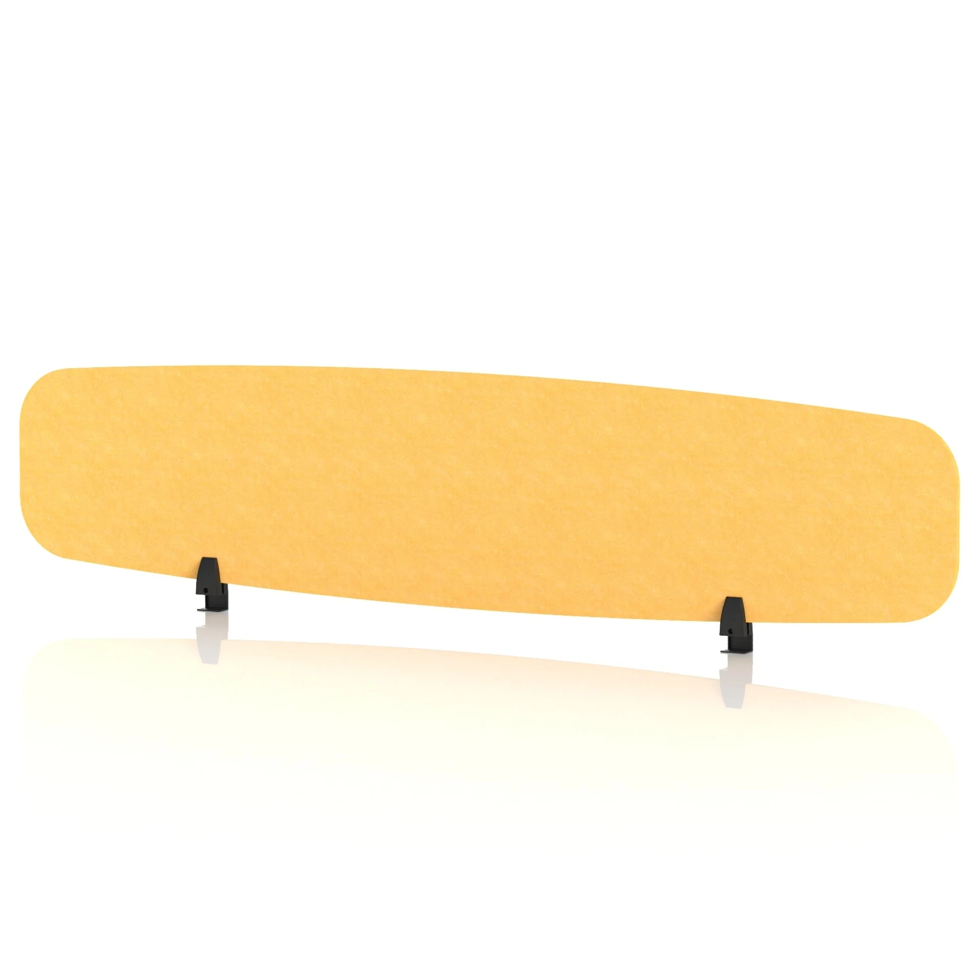 Sch! Oblong Acoustic Desk Screen in Recycled PET Felt