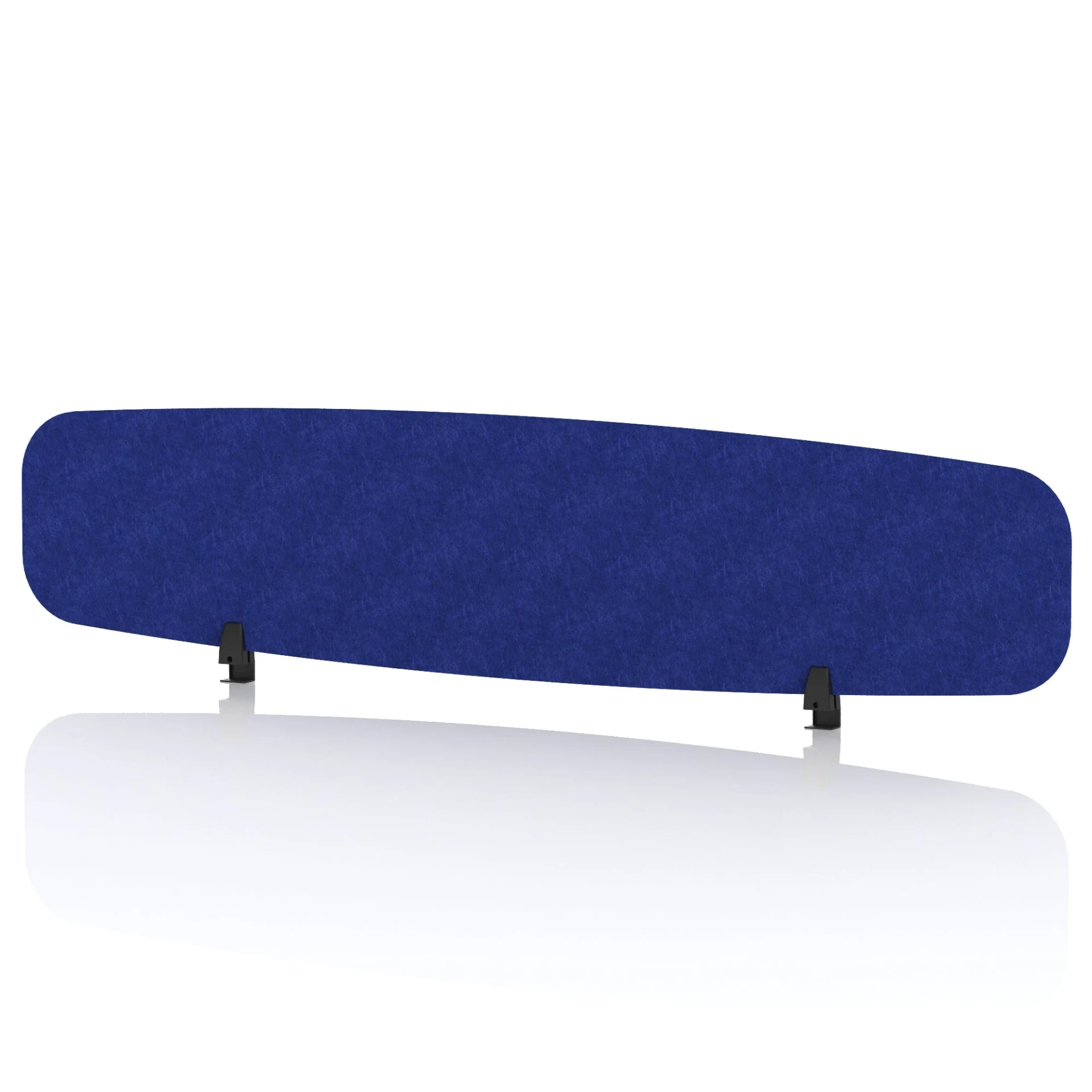 Sch! Oblong Acoustic Desk Screen in Recycled PET Felt