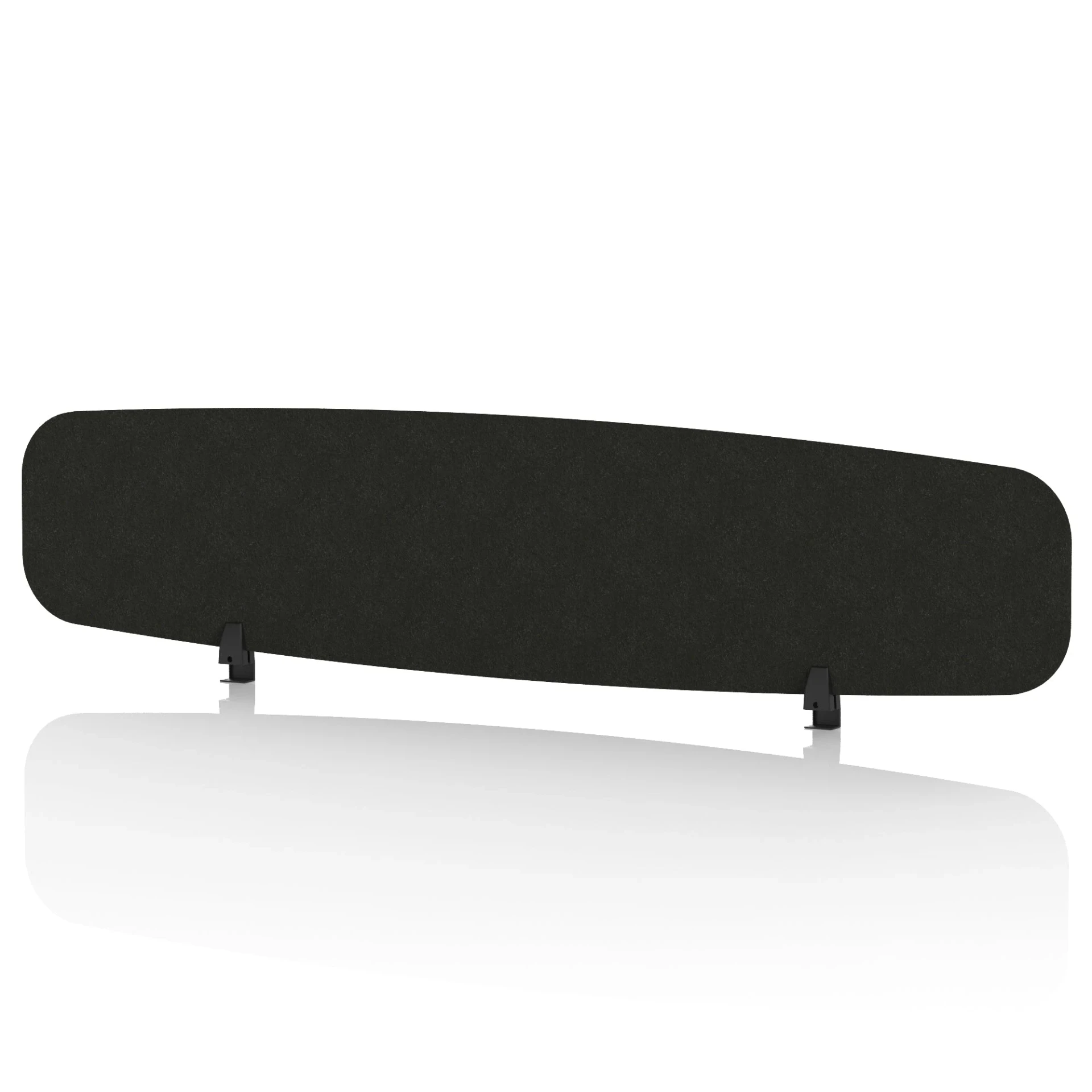 Sch! Oblong Acoustic Desk Screen in Recycled PET Felt