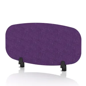 Sch! Oblong Acoustic Desk Screen in Recycled PET Felt