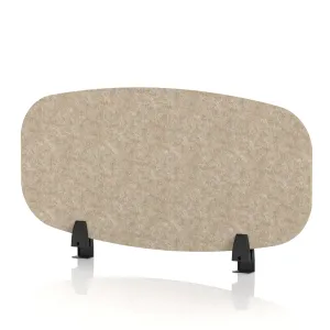 Sch! Oblong Acoustic Desk Screen in Recycled PET Felt