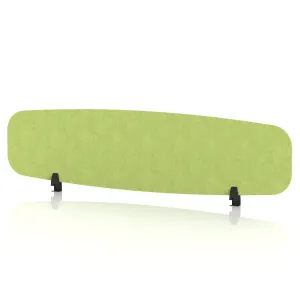 Sch! Oblong Acoustic Desk Screen in Recycled PET Felt