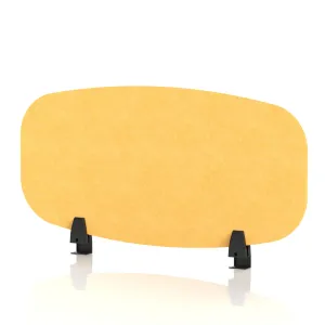 Sch! Acoustic Desktop Screen - Oblong - 80cm / Buttercup Yellow