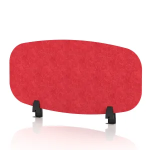 Sch! Oblong Acoustic Desk Screen in Recycled PET Felt