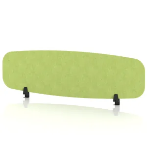 Sch! Oblong Acoustic Desk Screen in Recycled PET Felt