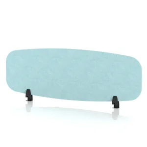 Sch! Oblong Acoustic Desk Screen in Recycled PET Felt
