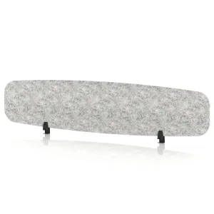 Sch! Oblong Acoustic Desk Screen in Recycled PET Felt