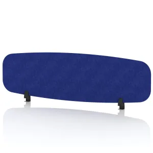 Sch! Oblong Acoustic Desk Screen in Recycled PET Felt