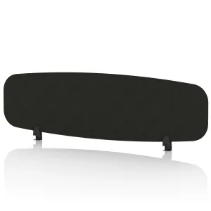 Sch! Oblong Acoustic Desk Screen in Recycled PET Felt